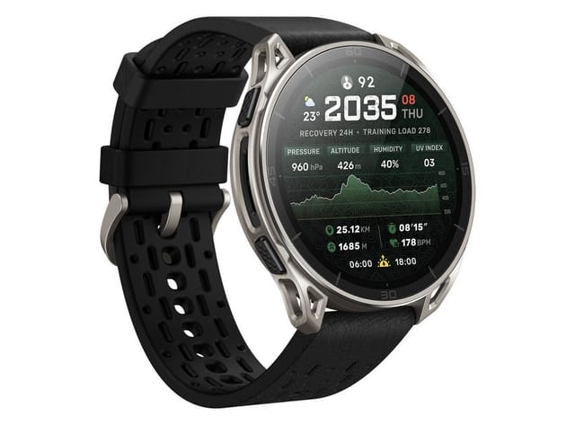 Amazfit Cheetah 2 Ultra Smartwatch, inkl. 2 Armbänder (Silikon & Nylon), 1.5" AMOLED Display