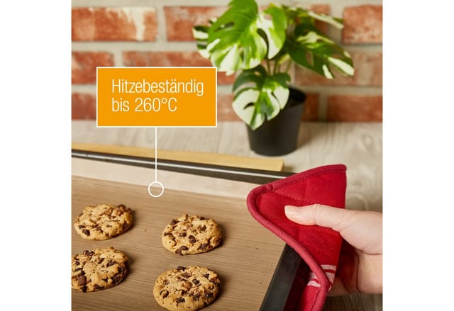 Amazy Druckerpapier Amazy Dauerbackfolie 9er-Set wiederverwendbar antihaft hitzebeständig