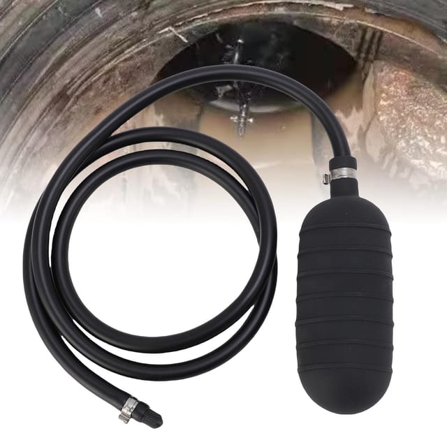 Aufblasbarer Pvc-rohrverschluss Für Dichtheitsprüfung, Wasserabdichtung Und Wartung, 70 Mm / 2,76 Zoll. Modell: Aufblasbar. Material: Pvc. Größe: 70 Mm / 2,76 Zoll. Menge: 1 X Wasserdichter Airbag-roh