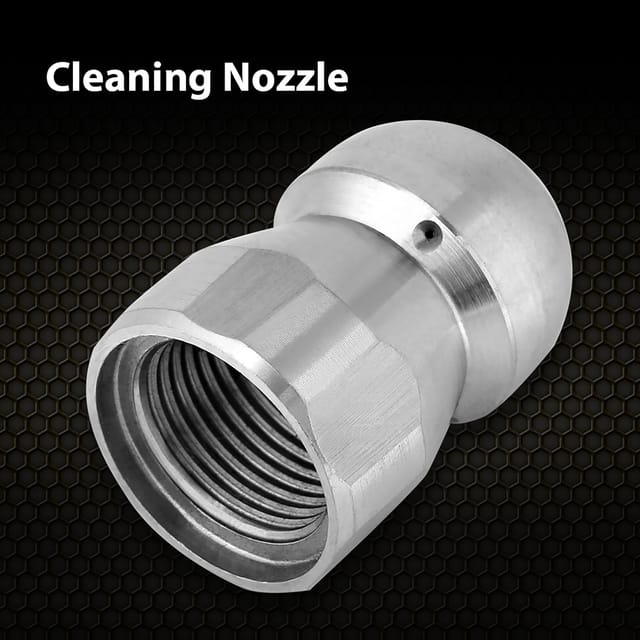 3/8" (15 Mm) Edelstahl-abfluss- Und Kanalrohrreinigungsdüse – Hochdruck-reinigungsset