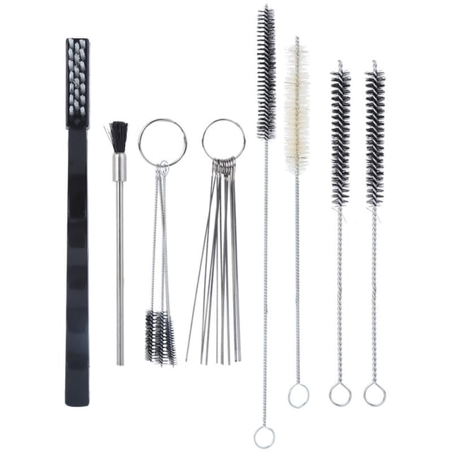 Toivize 21-teiliges Reinigungsset Zubehör Hardware Handwerkzeug Spritzpistole Tragbare Teile Geeignet Für Sprühwerkzeuge