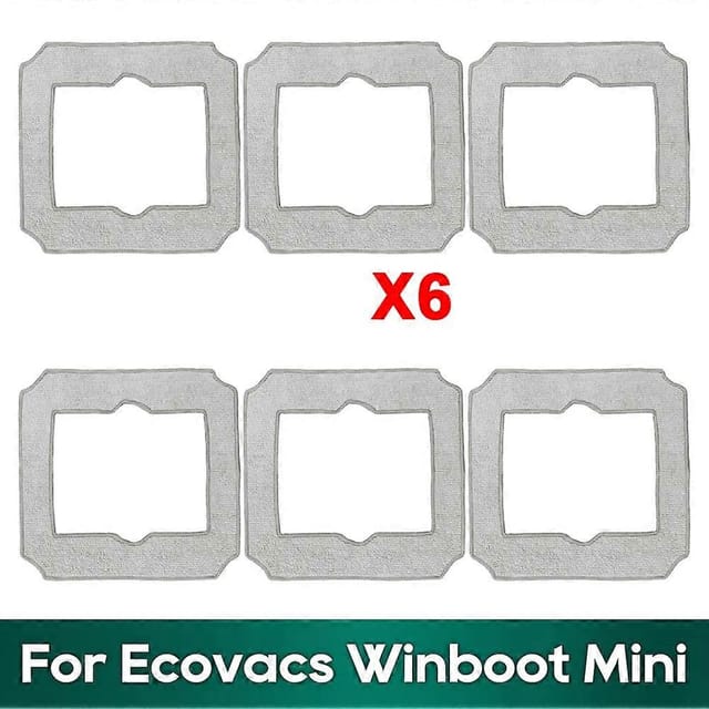 Ersatz-fensterputztücher Für Ecovacs Winboot, Mikrofasermaterial, Passendes Zubehör Für Streifenfreies Glas
