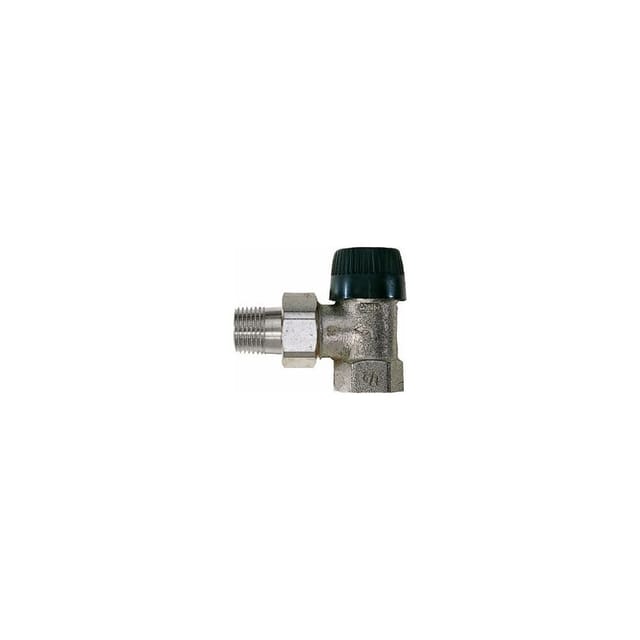 Buderus Logafix Thermostatventil Tvve10 V2, 3/8" Eck, Stufenlos Voreinstellbar