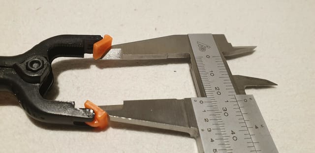 6 Stück Leimzwinge Halteklammer Klemmzwinge Zwinge 60mm Kunststoff