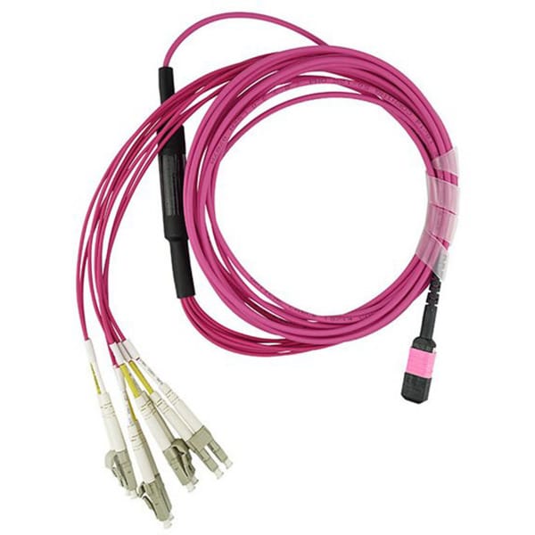 NVIDIA MCA7J60-C001 kompatibles MPO-4xLC Multimode OM4 Patchkabel 1 Meter
