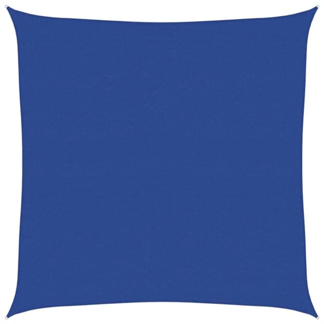 vidaXL Sonnensegel 160 g/m² Quadratisch Blau 4x4 m HDPE 311496