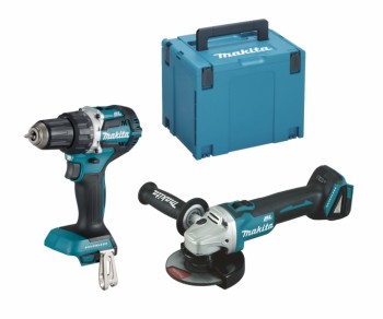 Makita Akku-Maschinen-Set DDF484Z + DGA504Z im MAKPAC Gr. 4
