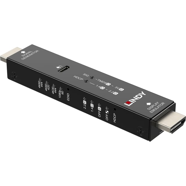 LINDY 32683 - HDMI EDID Emulator, 4K 60Hz
