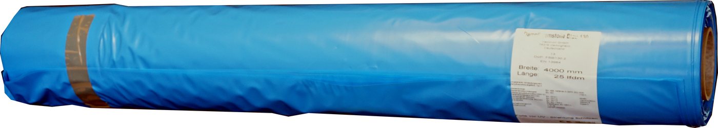 Hammerl Dampfbremsfolie PE Dampfbremse Blau 1m² Zuschnitt, (1-St)