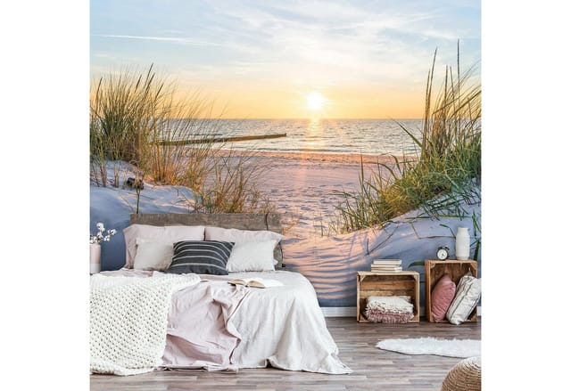 Wallarena Fototapete Meer Vlies, Wohnzimmer, glatt, 200x140cm