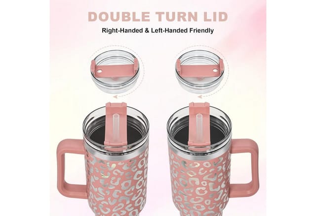 LuxusKollektion Thermobecher Thermobecher 1,2L Auslaufsicherer Trinkbecher mit