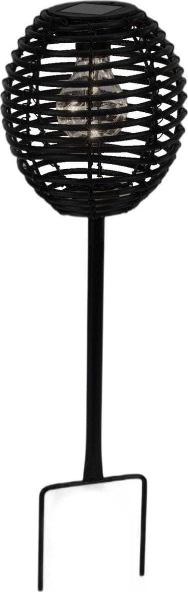Leuchte Progarden Rattan Solar Sphere Lamp Solar Sensor Dämmerung
