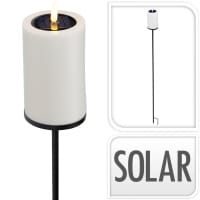 Leuchte Progarden Solar Torch Light Led Warmweiß 50 Cm