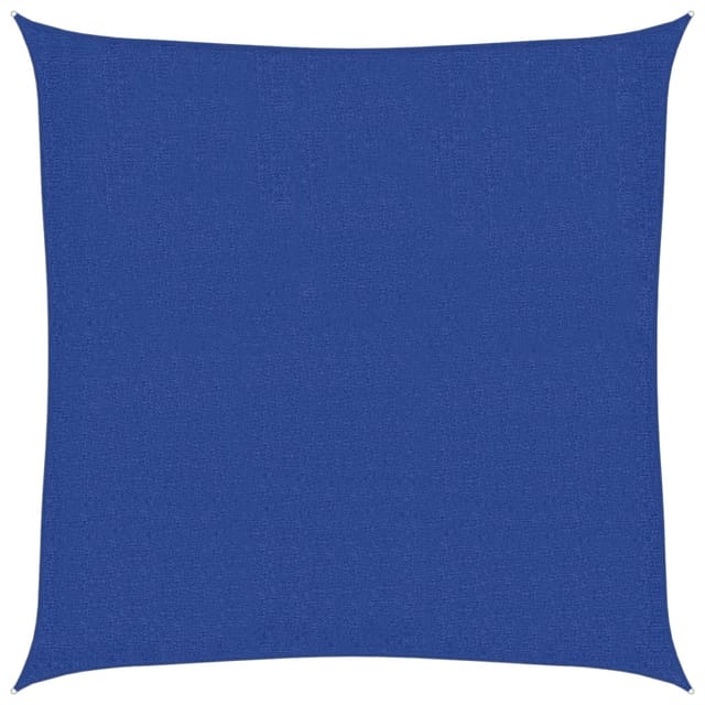Sonnensegel 160 G/m² Quadratisch Blau 3x3 M Hdpe Vidaxl