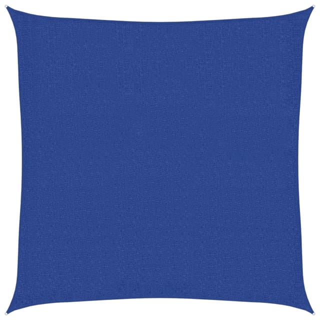 Sonnensegel 160 G/m² Quadratisch Blau 3,6x3,6 M Hdpe Vidaxl