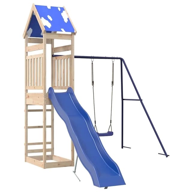 Spielplatz Aus Massive Kiefer