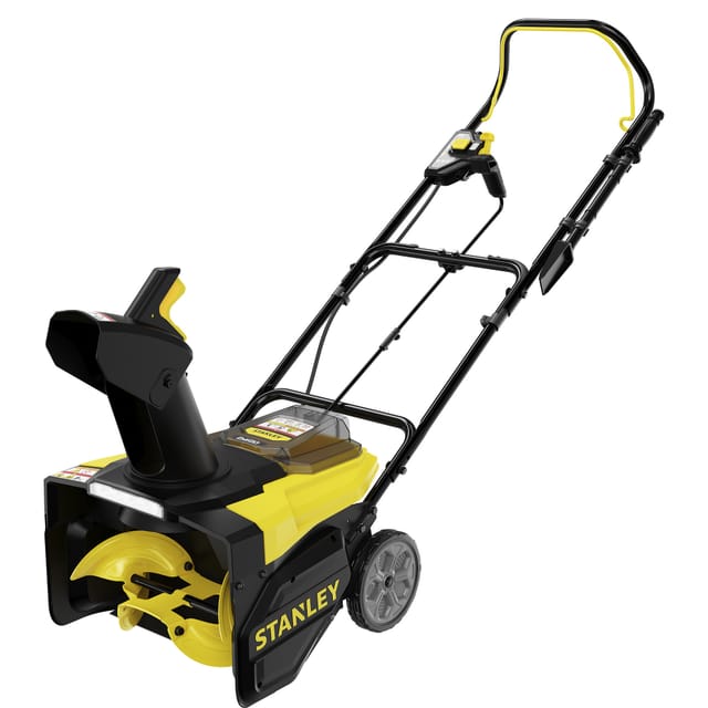 Schneefräse Stanley Scsnp460r2-qw Akku 46 Cm 2 Akkus 6ah