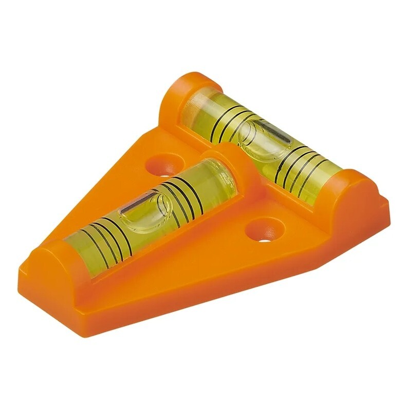 Kreuzwasserwaage Pyramide für Wohnwagen Caravan Wohnmobil Wasserwaage - 341214