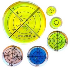 Dosenlibelle Wasserwaage Ø 14.8 x 8 mm Präzisions Libelle Acrylglas Bild 8