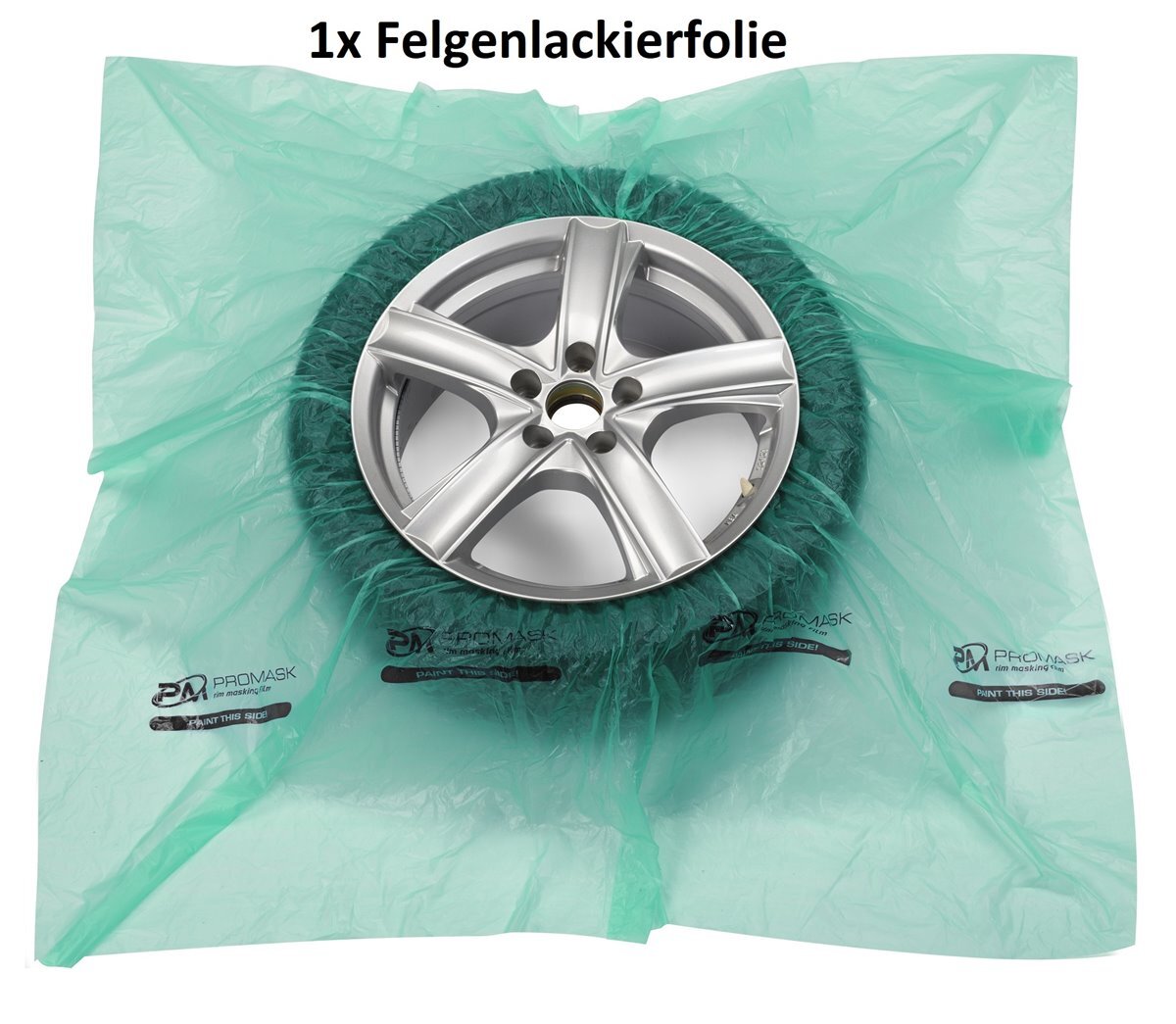1x Felgenlackierfolie Felgen Lackierschutzfolie Lackierschutz Lack Sprühfolie