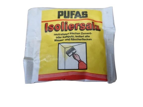 Pufas Isoliersalz 100g Grundiermittel Isoliergrund Wasser- Ruß- Nikotinflecken Bild 2