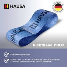 Hausa Dichtprodukte Dichtband Flüssigfolie Grundierung Abdichtung Dusche Bad