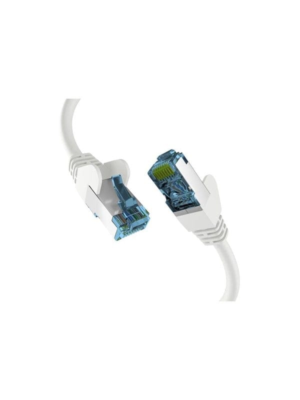 M-CAB EFB-Elektronik patch cable - 7.5 m - white - Weiß - 7.5m
