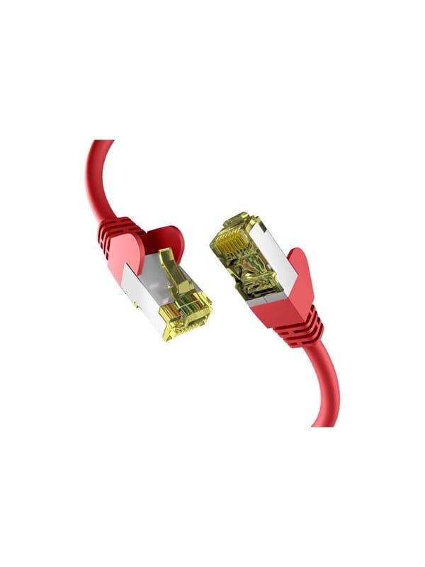 M-CAB EFB-Elektronik patch cable - 30 m - red - Rot - 30m
