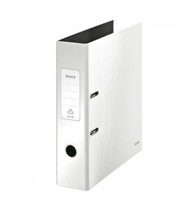 Ordner WOW 10050001 DIN A4 80mm Pappe perlweiß