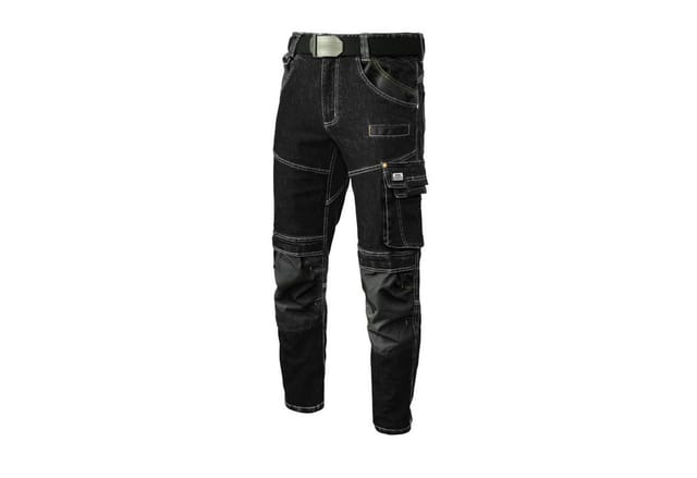 Artmas Arbeitshose Schwarz Arbeitshose Bundhose Schutzhose Hose Colemann Jeans