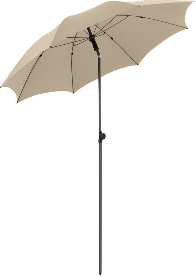 FARE Sonnenschirm, Höhenverstellbar, Knickvorrichtung, Lichtschutzfaktor UPF 50+, Ø180cm