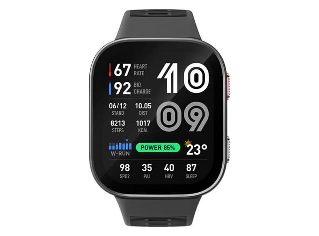 Amazfit Bip Max Smartwatch (5.25 cm/2.07 Zoll, Amazfit OS), Hyrox Race Mode