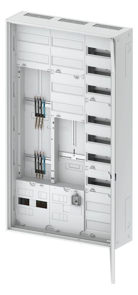 Eaton Kompletter Zählerschrank, Wärmepumpen-kompatibel, 3-punktbefestigung, H 1400 Mm X B 800 Mm X T 225 Mm, Ep-501281