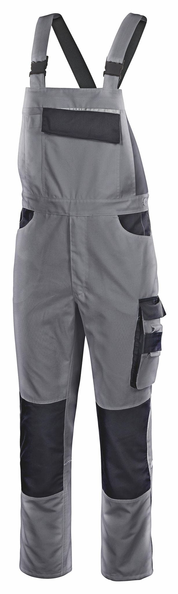 1025, Latzhose Extreme Grau-schwarz Gr. S