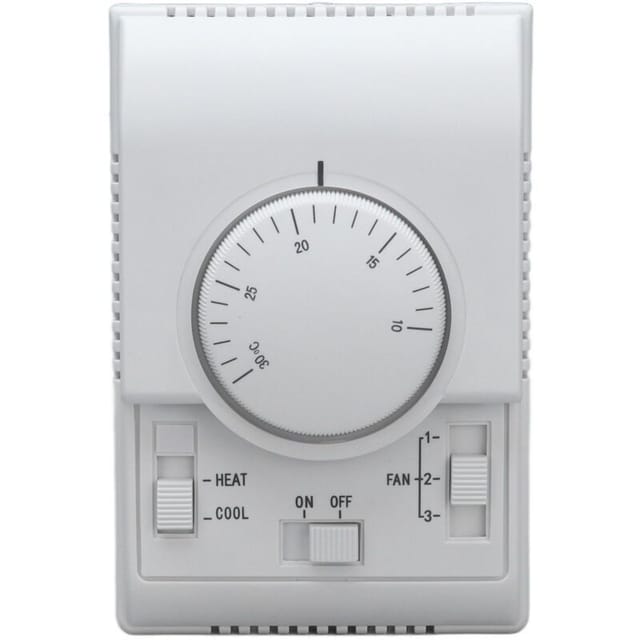 [neuwertig]mechanischer 2-wege-thermostat Für Zentrale Klimaanlage, Steuerschalter, 110-220v Klimaanlage