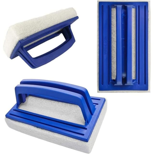 [neuwertig]2-teilige Schwammbürste, Wasserlinienreinigungsbürste, Poolbürste, Kunststoff-poolbürste, Boden- Und Wandbürste Für Die Wasserlinienreinigung Von Schwimmbecken, Whirlpools, Badewannen Und W