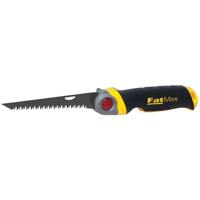 [neuwertig]stanley Fatmax Universalsäge – Gipsschneiden – 8 Zähne/zoll – Dreifach-gehrungszähne – 3 Verriegelungswinkel – Verriegelungssystem – Zweikomponentengriff Fmht0-20559