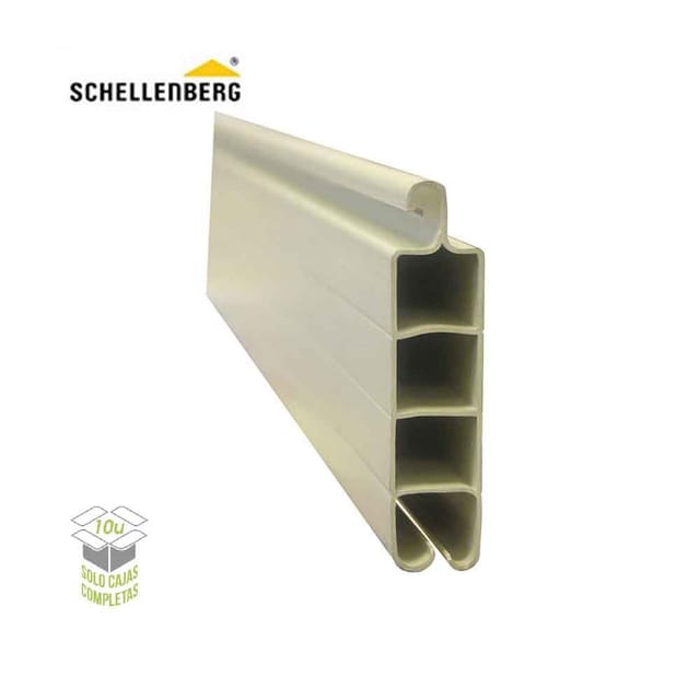 Pvc-lamelle Für Jalousie 50mmx2mts Beige Edm 87131