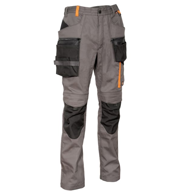 Cofra Arbeitshose Stretch, Mit Nageltasche Anthrazit 52