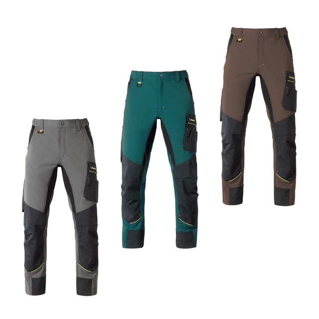 Dynamic Carpenter Arbeitshose - M - Grau - Kapriol