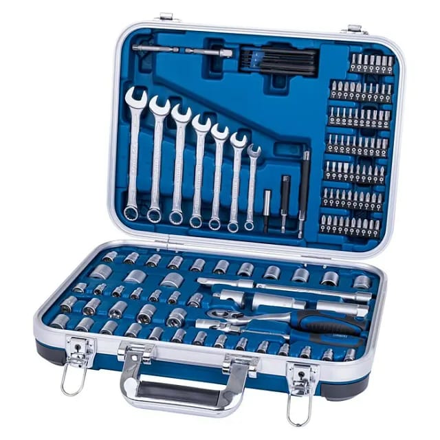 Scheppach Werkzeugkoffer TB170 (L x B x H: 40 x 31 x 10 cm, 135 -tlg.)