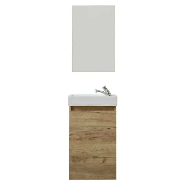 Trendteam Badmöbel-Set Champ (Evoke Eiche, Matt, B x T x H: 40 x 22 x 110 cm)