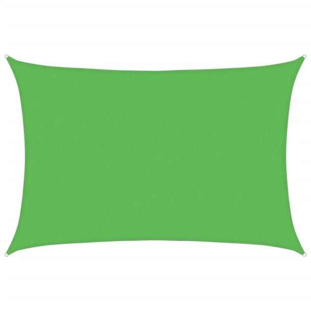 vidaXL Sonnensegel 160 g/m² Hellgrün 5x6 m HDPE 311301