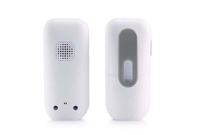 Alecto Modern Full Eco Audio-Babyphone mit kristallklarer DECT-Klangqualität und langer Standby-Zeit Weiß