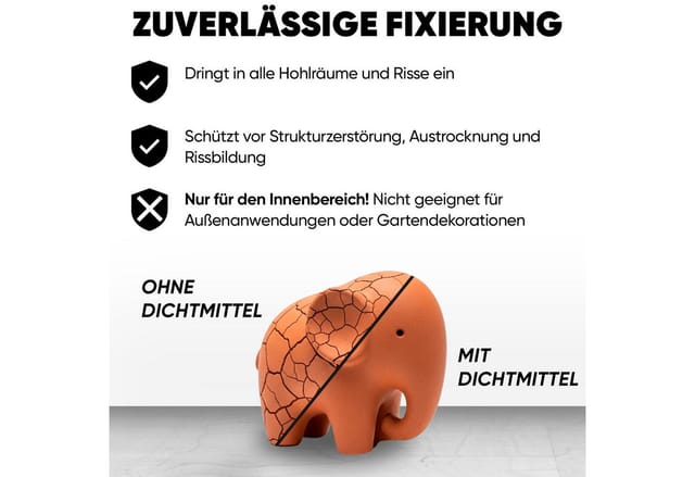7 Artists Klarlack 7 Artists Tondicht - Ton Versiegelung Transparent für Bastelton, 125 ml, 250 ml