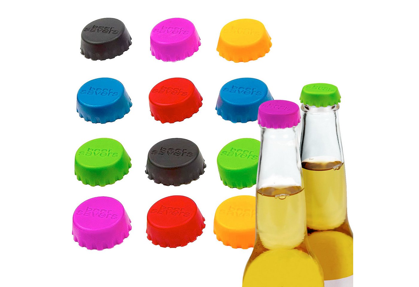 wisefood Küche Silikon Kronkorken - 12er Set Bild 5