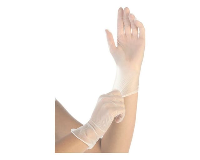 Franz Mensch Hygostar Vinyl-handschuhe Ideal Puderfrei, Weiß, Größe Xl, 2680