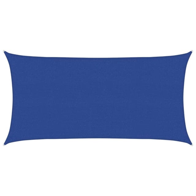 Sonnensegel 160 G/m² Blau 2x4 M Hdpe Vidaxl