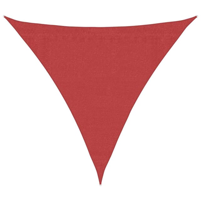 Sonnensegel 160 G/m² Rot 4x4x4 M Hdpe Vidaxl