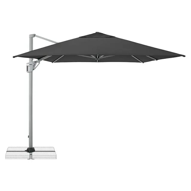 Doppler Ampelschirm Active Neo (Anthrazit, Bespannungsmaß (L x B): 260 x 350 cm)